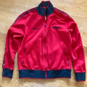 Nike Lebron James Drifit Warmup Zip Up (Mens Large)